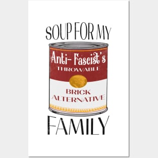 Antifa Soup Posters and Art